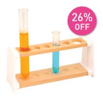 Test Tube Stand, Wooden NEW £15.78