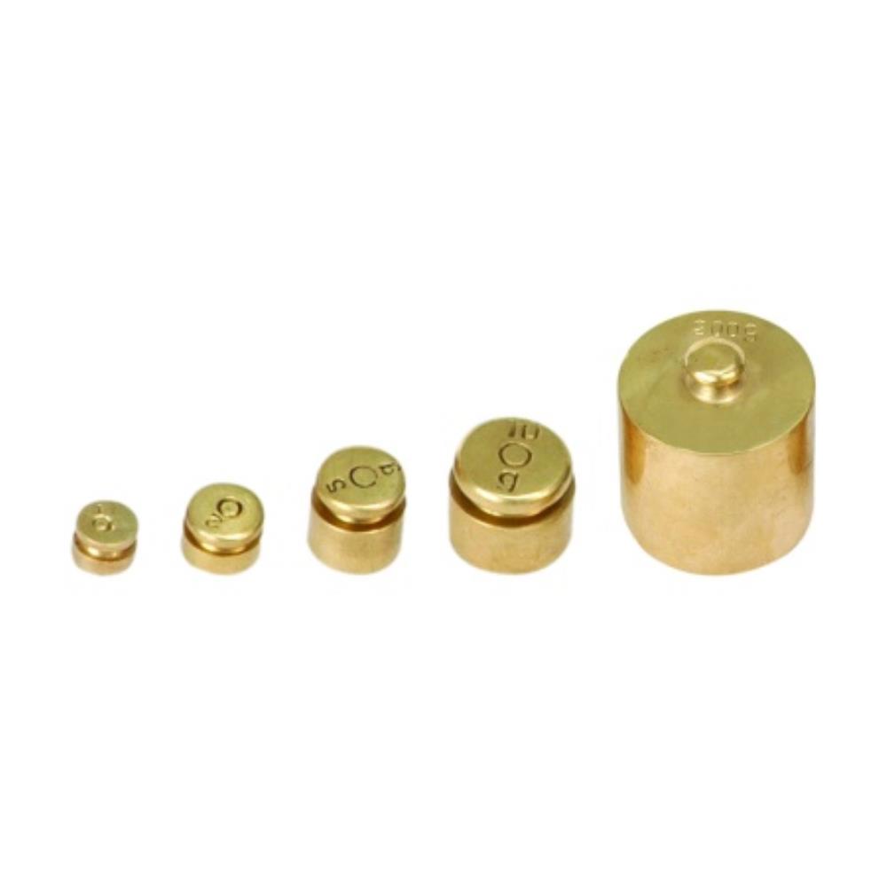 Set of 5 Circular Brass Weight | 455830 | SE