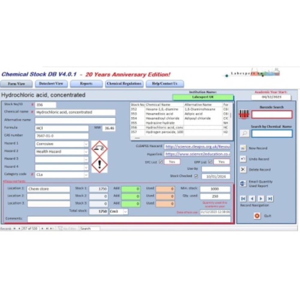 Labexpert UK - Chemical Stock | LAB8020 | SE