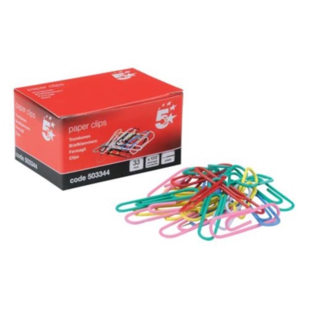 Paper Clips - Large, Assorted | NOS0105 | SE