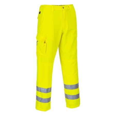 Hi-Viz Yellow Combat Trousers | SAF3606 | PORTWEST | SE